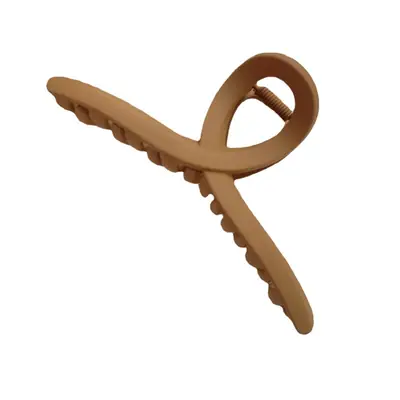 13cm Frosted Hair Clip for Women Multi-plate Use