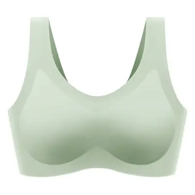 Meiya Ting One-piece Seamless Fixed Cup Underwear Women's Mulberry Silk Women's bra Vest bra