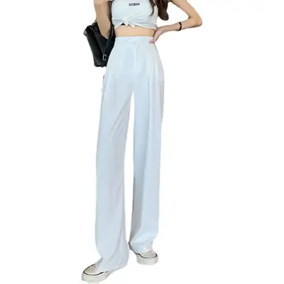 Women's High-Waisted Slimming Trousers 2026 Spring