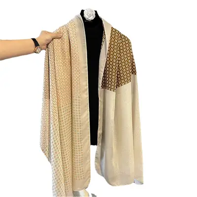 2022 Women Cotton Linen Scarf Warm Sunscreen