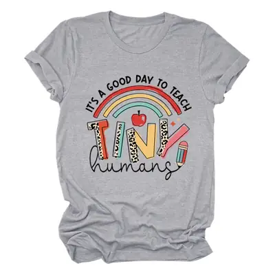 Women IT'S A GOOD DAY TO TEACH T-Shirt Dark Gray