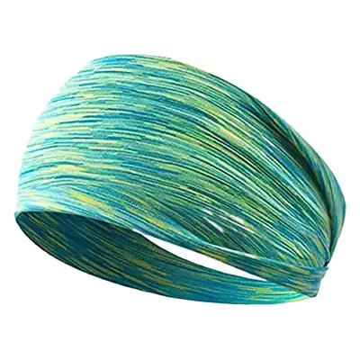 Printed Sweat Absorbent Headband for Women Running Yoga
