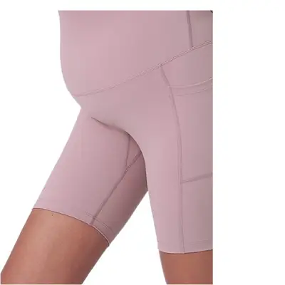 Black High Waist Sports Yoga Pants for Pregnant Women