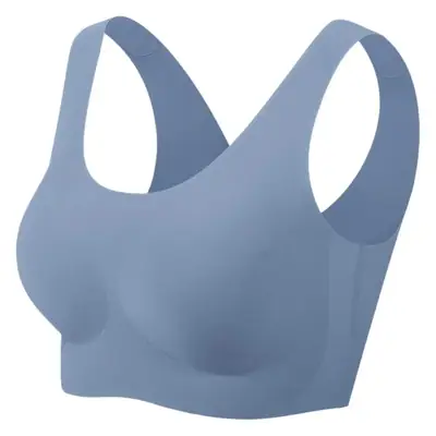 Women's Pink No-Size Elastic Back Bra Summer Wear