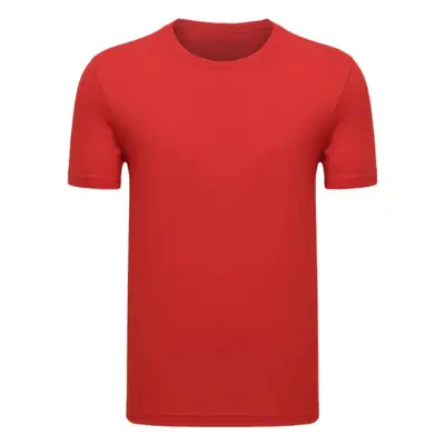 Orange Combed Cotton Short Sleeve T-Shirt 170g