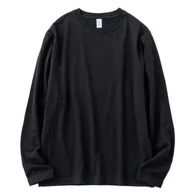 Men Cotton Light Blue Long Sleeve Shirt 250g