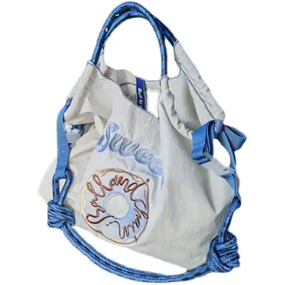 New Donut Women's Embroidered Shoulder Bag