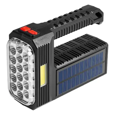 Solar Rechargeable Multi-LED Flashlight for Outdoor Use