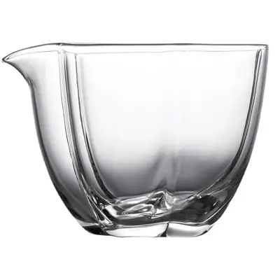 Japanese-style Fair Cup Petal Glass Tea Set 250ml