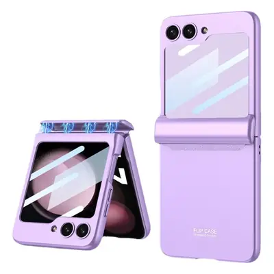 Anti-Fall Magnetic Flip Phone Case Gray Galaxy 2