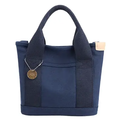 Japanese Canvas Satchel Lunch Bag Olive Green