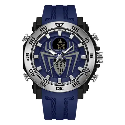 Sanda Spider Luminous Men's Digital Watch Black Red