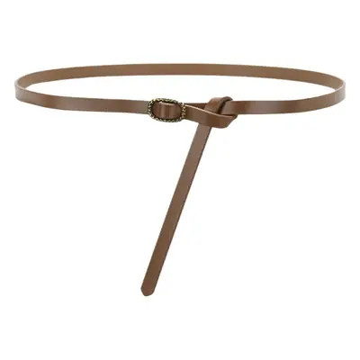 Women's Genuine Leather Knot Belt Brown Summer Wear