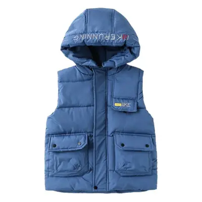 Boys Cotton Quilted Warm Vest Yellow 2025