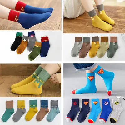 Children's Cartoon Cotton Socks Autumn Winter No.18