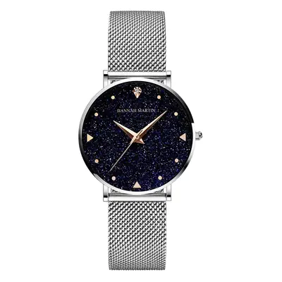 Women's Diamond-Studded Japanese Movement Watch