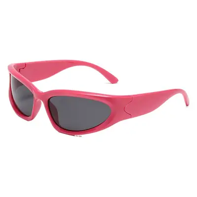 Pink Retro Cross-border Riding Sports Glasses
