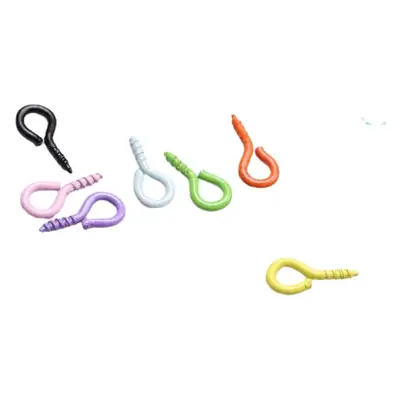 5000 pcs DIY Multi-Color Sheep Eyes Nail Keychain