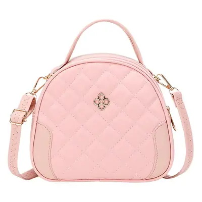 Pink Quilted Women's Shoulder Bag 2022