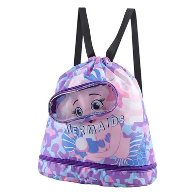 Astronaut Blue Kids Swimming Storage Bag 28x28cm