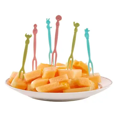 Fruit Sticks Set 200pcs Cartoon Storage Can