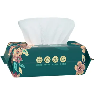 Disposable Face Wash Cloth 50 Pumps 100 Pumps Cotton Soft Towel
