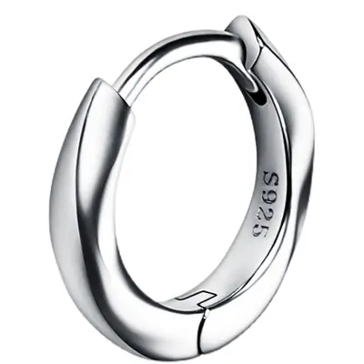 Men's Stud Earrings Pure S925 Sterling Silver Cold Style