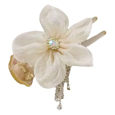 Black Sunflower Tassel Hairpin for Women