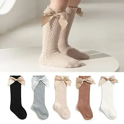 Girls Bow Bowdyse Mesh Socks 2022