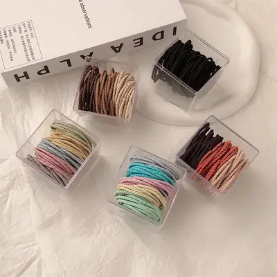 High Elastic Rubber Hair Rope for Women