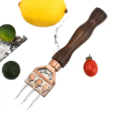 Stainless Steel Ice Chisel Trident Ice Cone Bar Ice Crush Tool