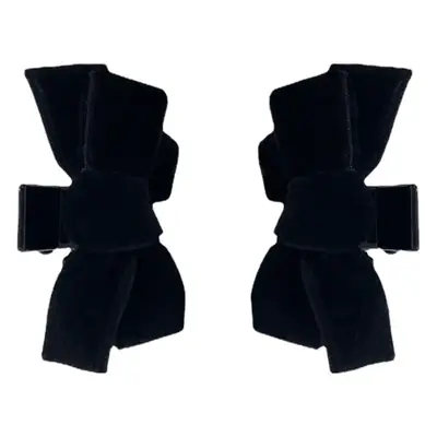 Black Velvet Bow Clip for Girls Hair Accessories
