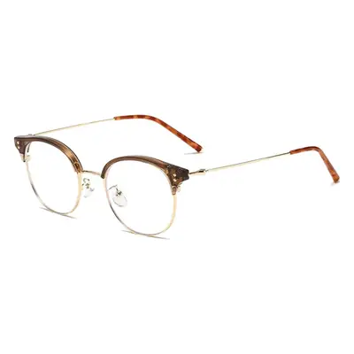 Ultra-light Cold Brown Glasses for Women Korean Style