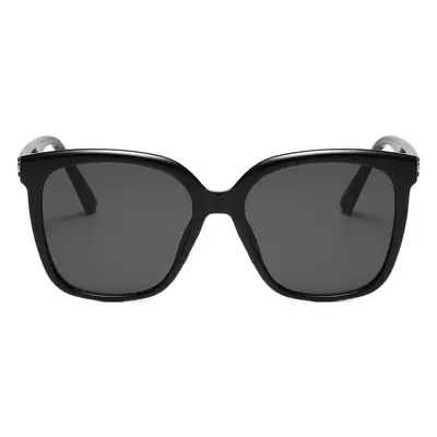 2025 Women Sunglasses Large Frame Slim Sunset Brown