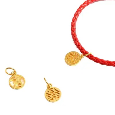 Golden Sand Gold Pendant Bracelet for Women