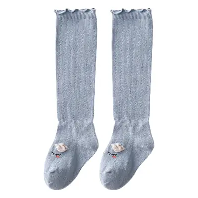 718 Kids Cotton Socks Fungus Design Mid Length