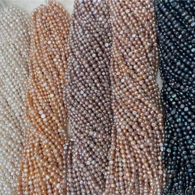 Natural Freshwater Pearl Beads for Earrings