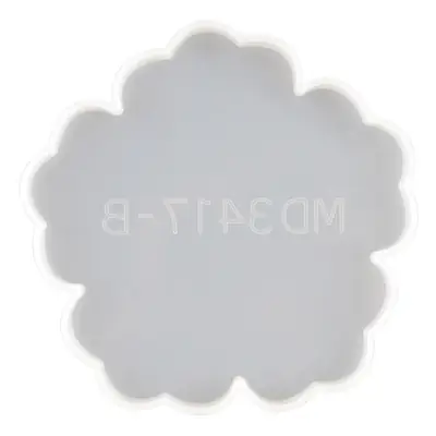 Petal Resin Flower Coaster Mold 120mm