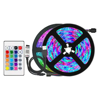 5V Waterproof RGB Dimming LED Strip with Remote Control