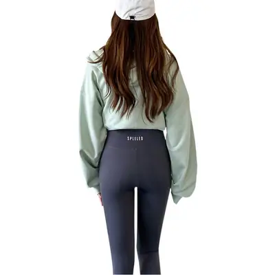 Women Thin Summer Leggings Eight Point High Waist