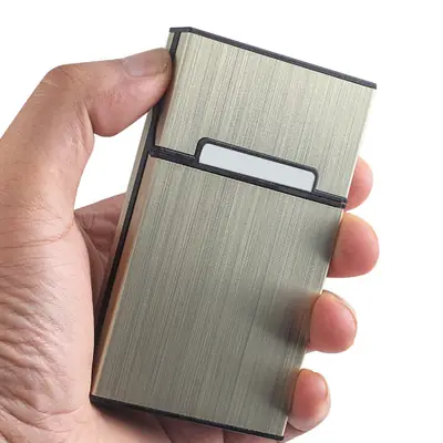 Aluminum Cigarette Box Magnetic Buckle 20-Pack Moisture Proof