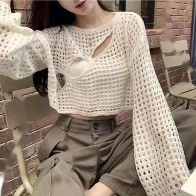 2024 Women's Knitted Camisole Sweater Top