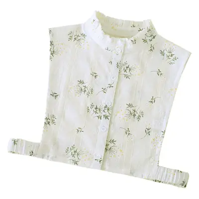 New Autumn Cotton Fake Collar White Shirt