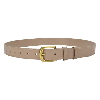 Women's Black Belt with Gold Buckle