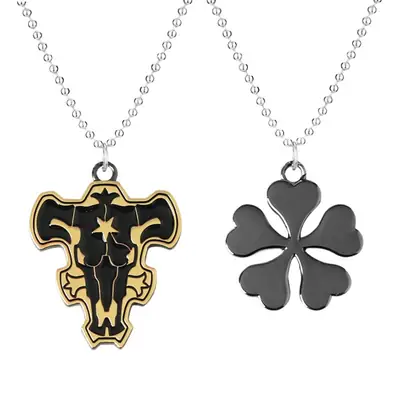 Black Clover Magic Knights Necklace with Anime Design