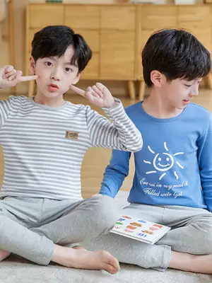 Boys Pure Cotton Thermal Intimates Set 2025 Autum