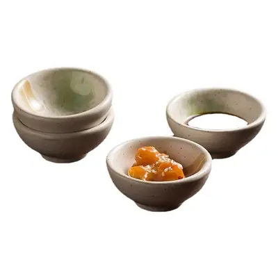 Japanese Ceramic Dip Bowl with Soy Sauce Vinegar