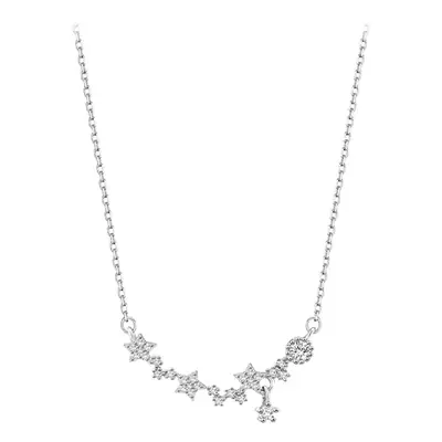 Xiaohongshu's New Summer Hot Product Accessible Luxury High-End Pendant S925 Sterling Silver Baby's Breath Necklace Women's Cross-Border Jewelry