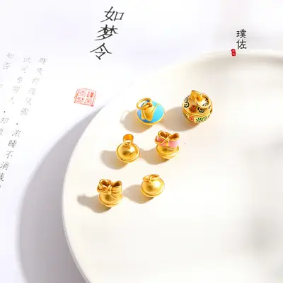Gold Bow Earrings for Women Pink Bow Bracelet