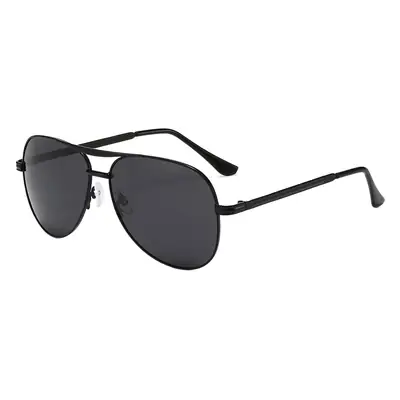 Men Polarized Sunglasses Gold Frame Brown Tint